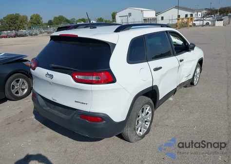 2016 Jeep Cherokee Sport из США, поврежденный, VIN 1C4PJLAB1GW177337